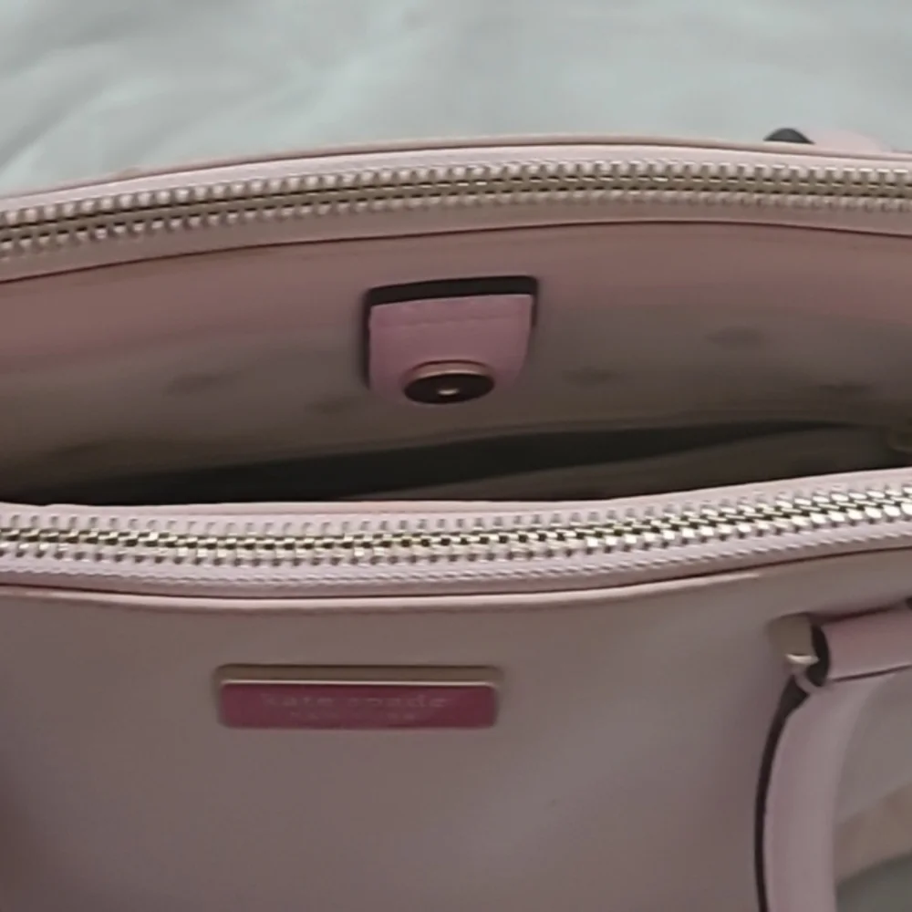 NWT NEW Kate Spade ♠️ Dawn Medium Satchel purse Like Pink Nylon